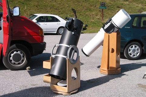 Internationales Teleskoptreffen auf der Emberger Alm